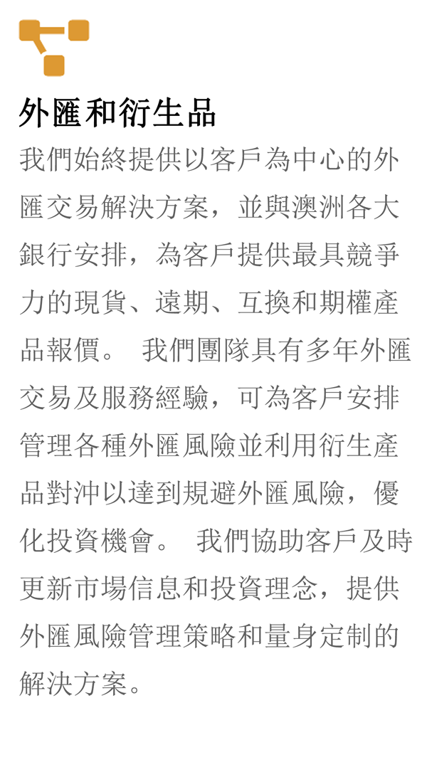 外匯和衍生品